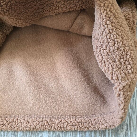 Air Jordan Flight Sherpa 1/2 Zip Pullover Hoodie Men's Size Large L FV7452-223 - Picture 11 of 13